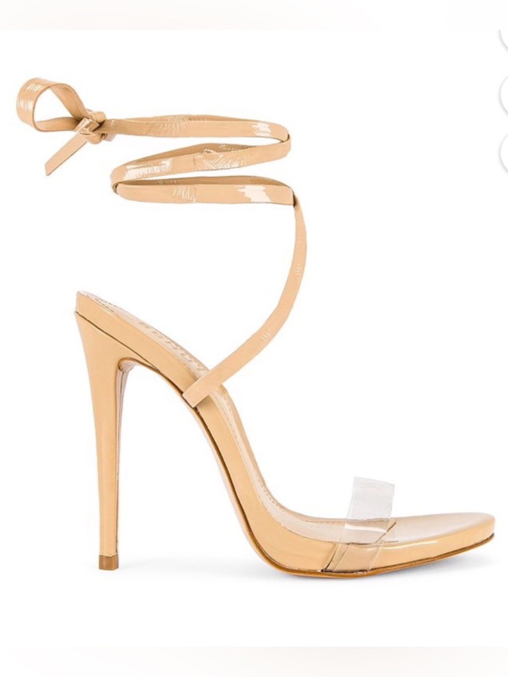 Schutz Cloe Nude Patent Stiletto. Size 6.